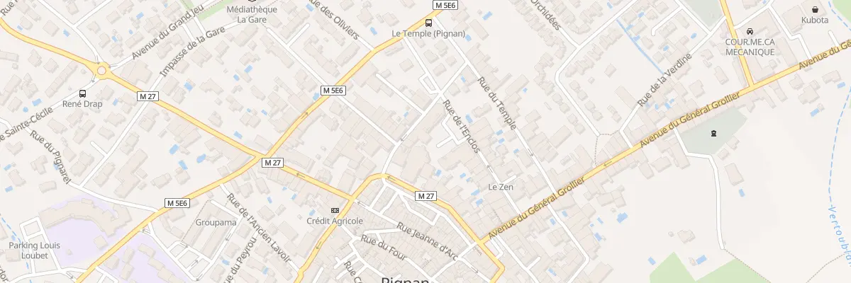 Plan du 11B Rue de L ’Enclos à Pignan