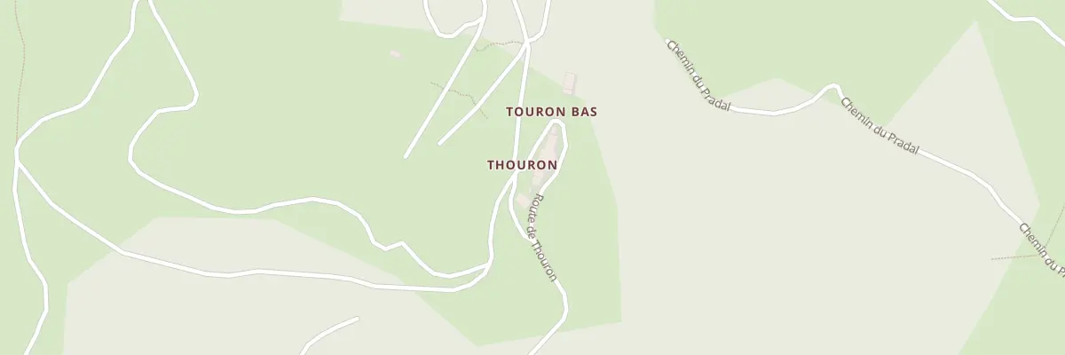 Plan du 5139 Thouron à Cassagnas