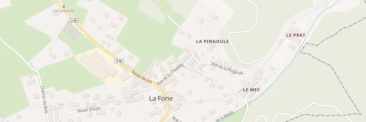 Plan du 5049 Le Bourg à La Forie