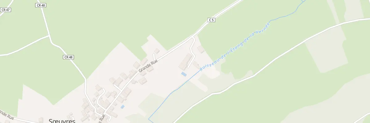 Plan du 48 Rue Grande Rue à Fontenay-près-Vézelay