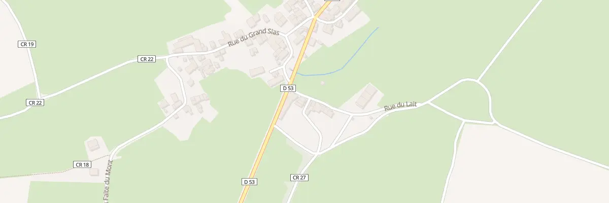 Plan du 16 Rue du Lait à Foissy-lès-Vézelay