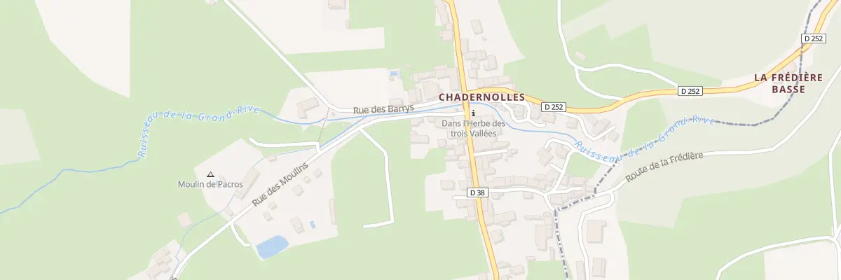 Plan du 5122 Chadernolles à Marsac-en-Livradois