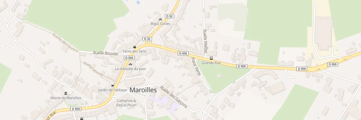 Plan du 96 Grande Rue à Maroilles