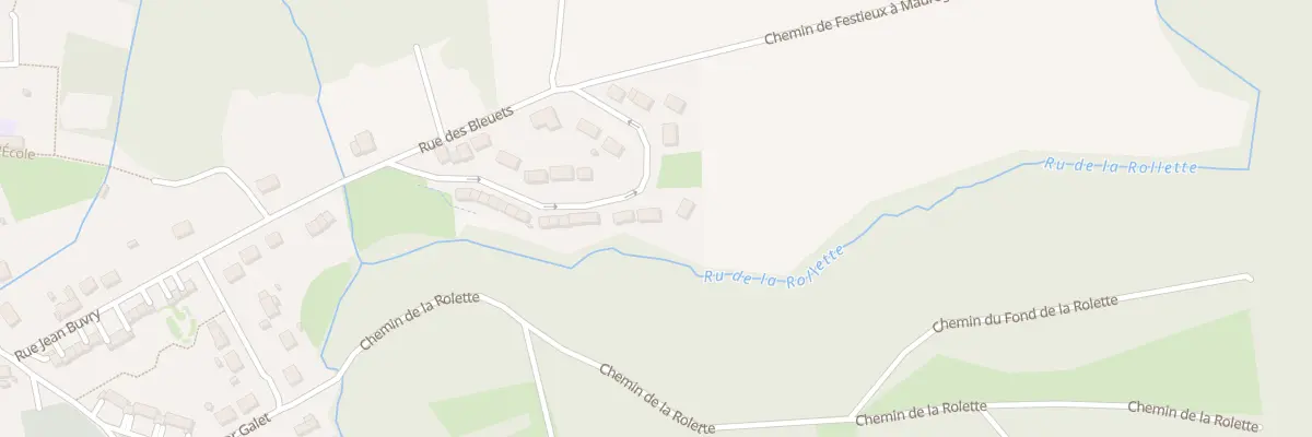 Plan du 22 Rue des Bleuets à Festieux