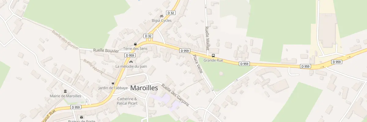 Plan du 98 Grande Rue à Maroilles