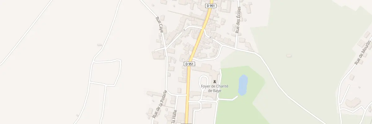 Plan du 5 Gr Grande Rue à Baye