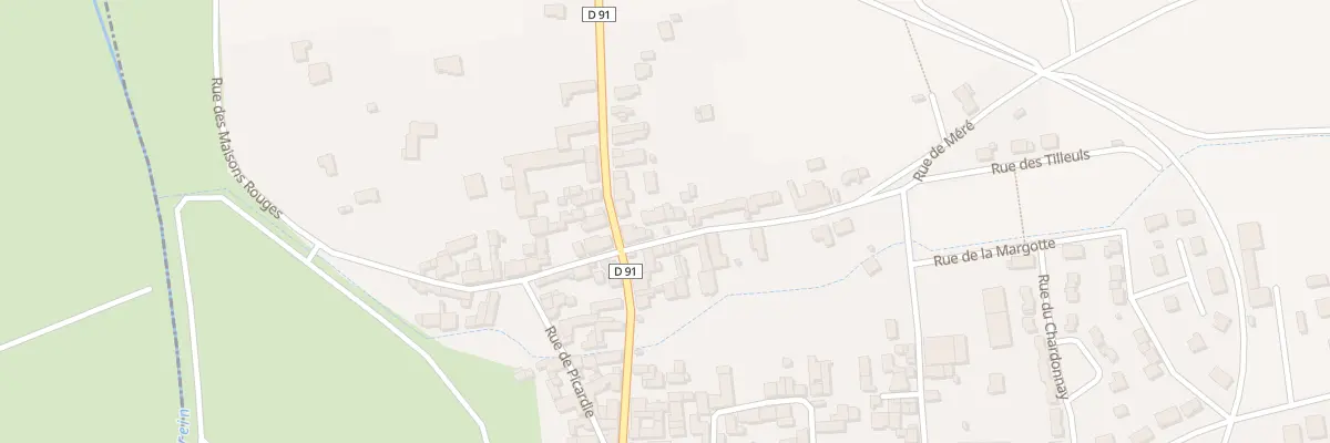 Plan du 5 Rue de Méré à Maligny