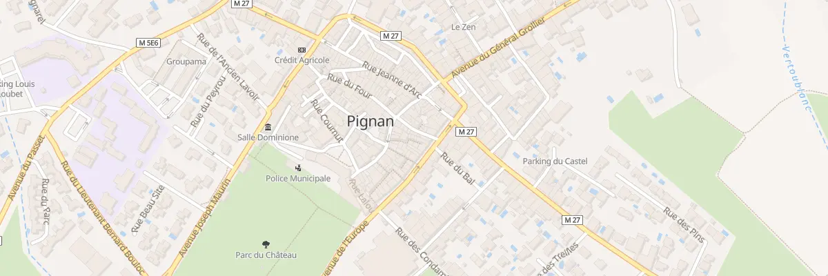 Plan du 5 Rue du Quartier du Roy à Pignan
