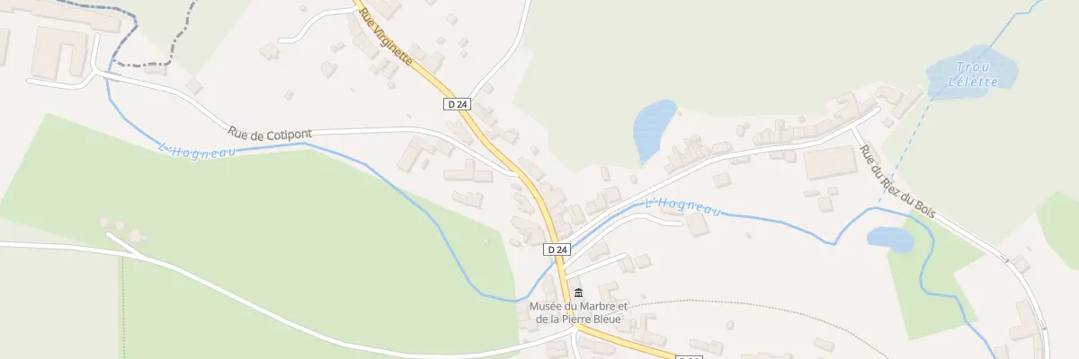Plan du 2 Rue Virginette à Bellignies