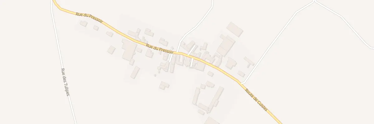 Plan du 14 Rue du Pressoir à Olizy