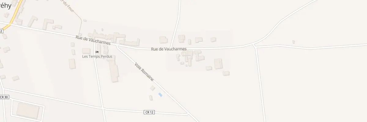 Plan du 32 Rue de Vaucharmes à Préhy