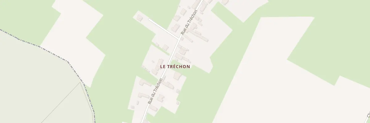 Plan du 1105 Rue du Tréchon à Obies