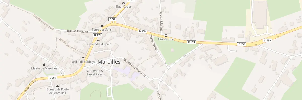 Plan du 6 Pl Verte à Maroilles