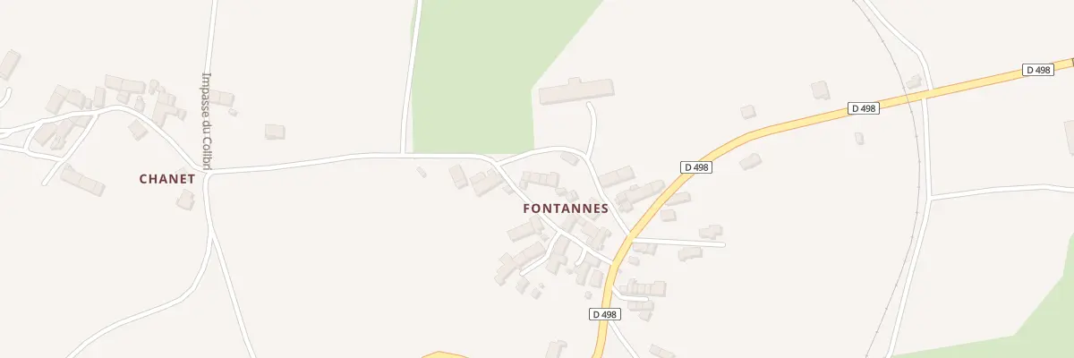 Plan du 5199 Fontannes à Jullianges