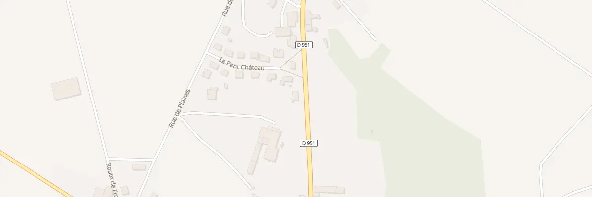 Plan du 21 Rue du General de Gaulle à Baye