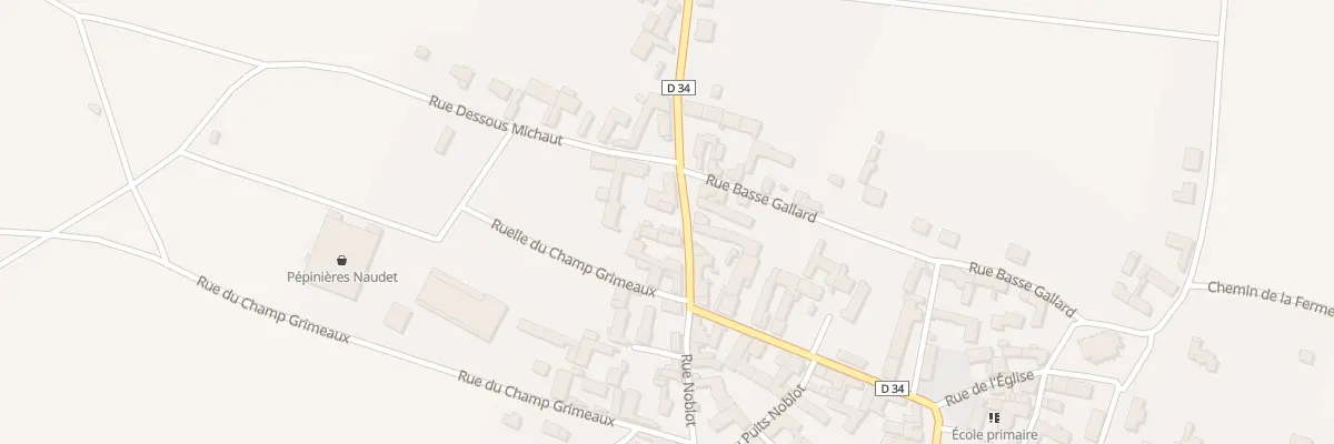 Plan du 17 Gr Grande Rue à Chéu