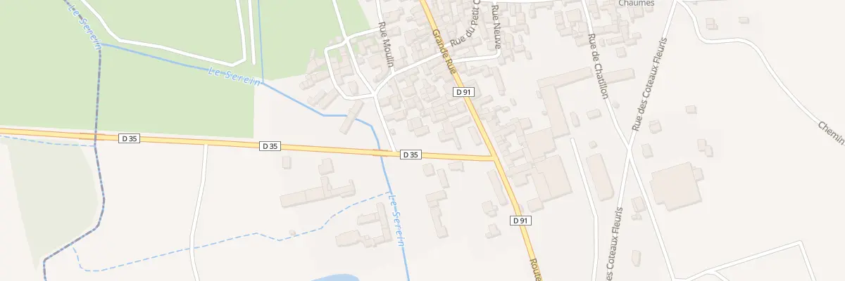 Plan du 1 Rue Auxerroise à Maligny