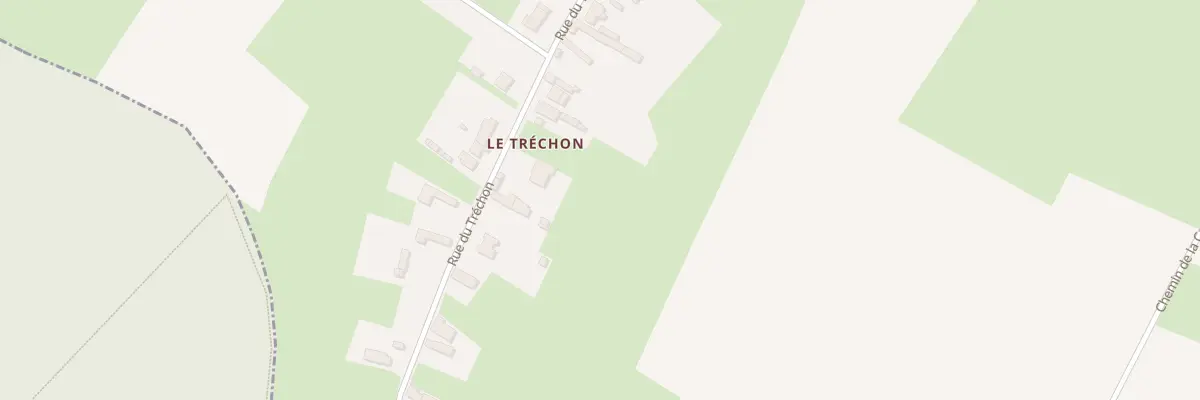 Plan du 1145 Rue du Tréchon à Obies