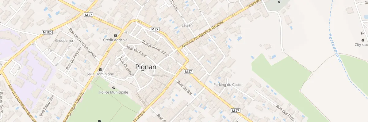 Plan du 39 Av de Cournonterral à Pignan