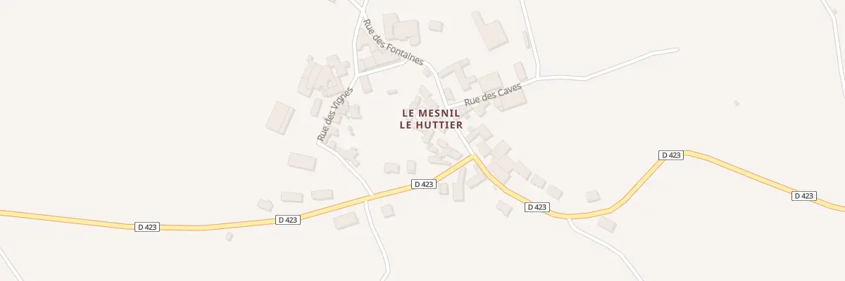 Plan du 3 Imp des Ruelles à Festigny