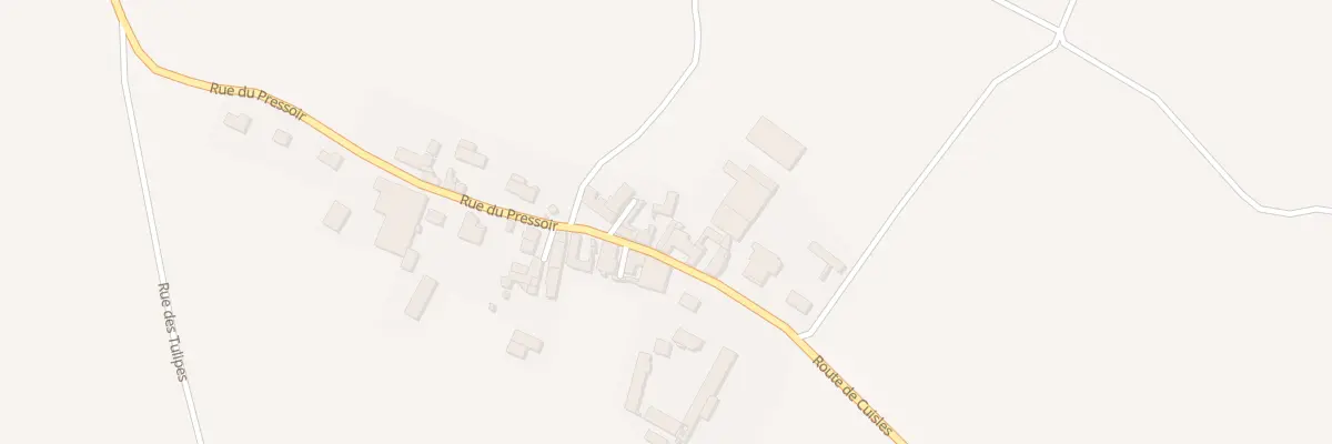 Plan du 9B Rue du Pressoir à Olizy