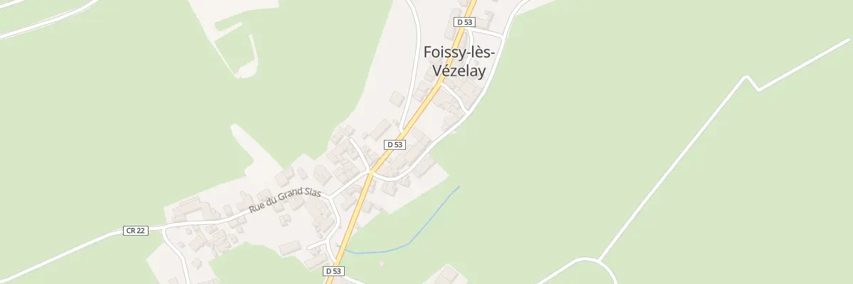 Plan du 18 Rue de la Cour Bourdoux à Foissy-lès-Vézelay