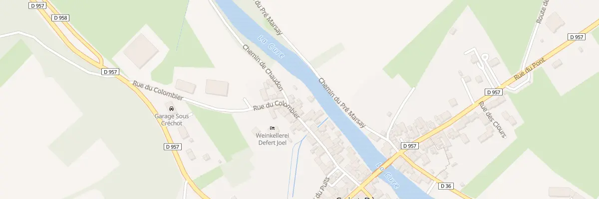 Plan du 32 Rue du Colombier à Saint-Père