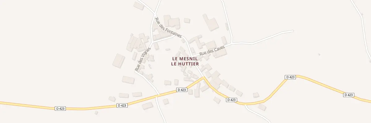 Plan du 4 Imp des Ruelles à Festigny