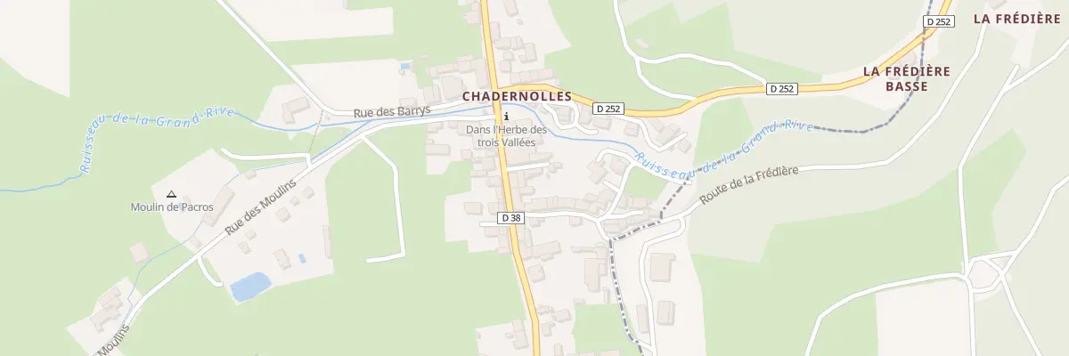 Plan du 5143 Chadernolles à Marsac-en-Livradois