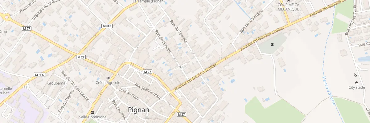 Plan du 2B Rue de L ’Enclos à Pignan