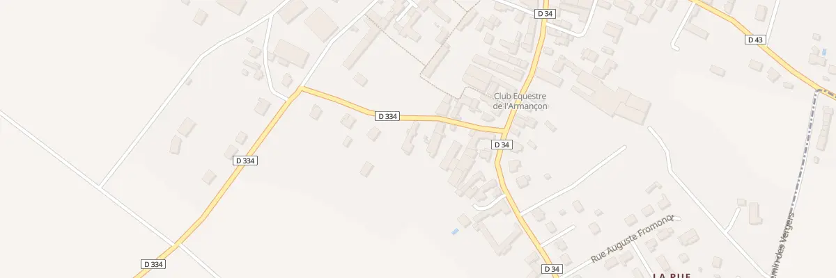 Plan du 5 Rue du Pre Goujeon à Chéu