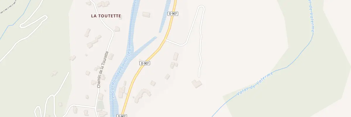 Plan du 5074 La Peyre à Saumane