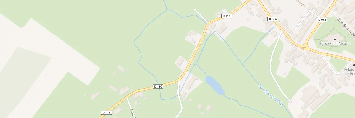 Plan du 280 Rue du Rejet du Moulin à Prisches