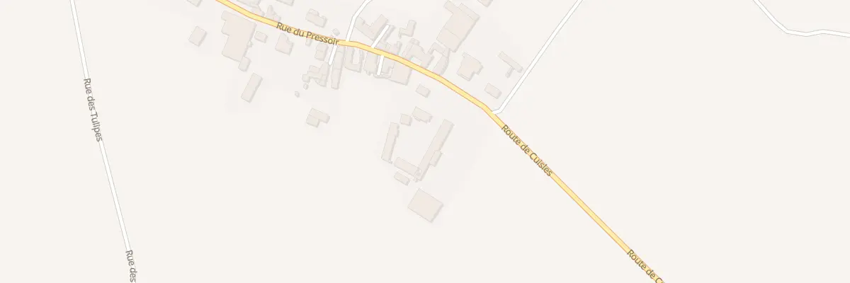 Plan du 20 Rue du Pressoir à Olizy