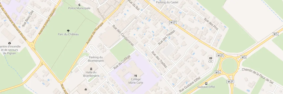 Plan du 31 Rue des Treilles à Pignan