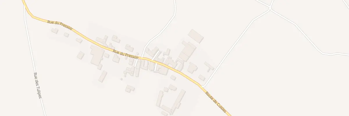 Plan du 11 Rue du Pressoir à Olizy