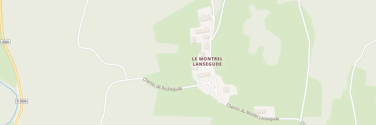 Plan du 5072 Le Montel Lansegude à Dore-l’Église