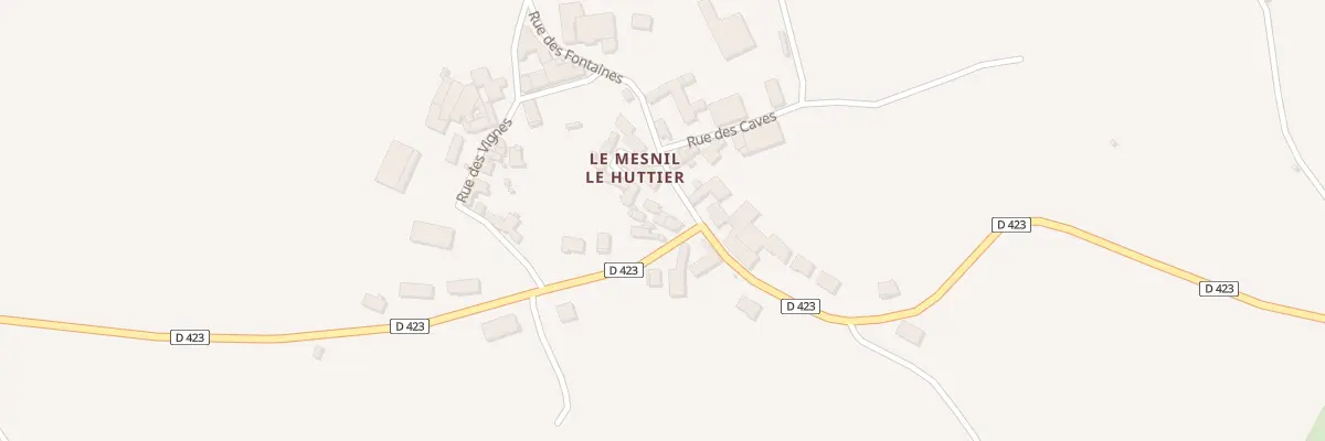 Plan du 8 Imp des Ruelles à Festigny