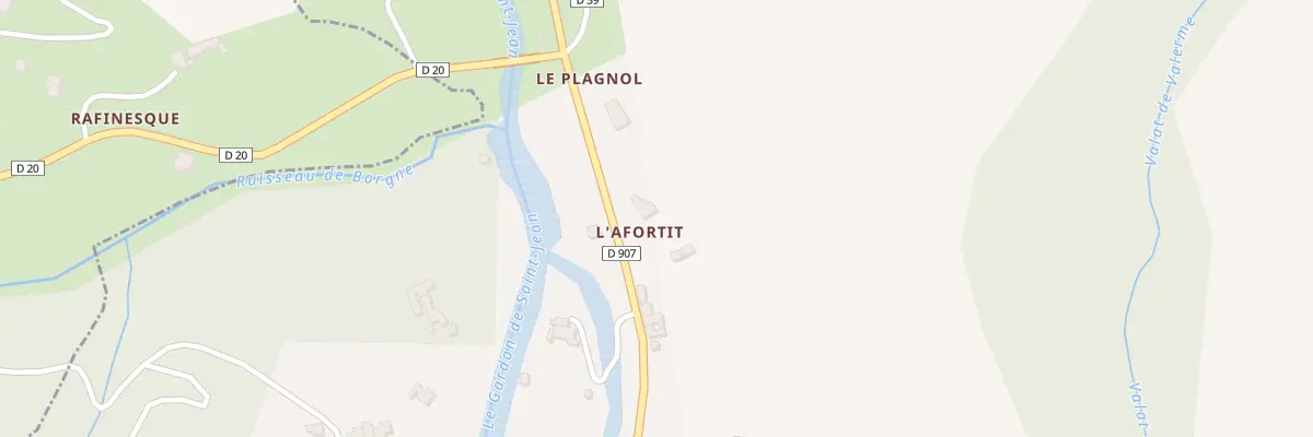 Plan du 5226 La Peyre à Saumane