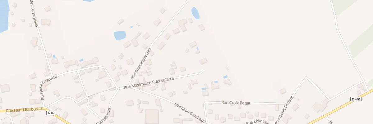 Plan du 37 Rue Maximilien Robespierre à Saint-Just-Sauvage
