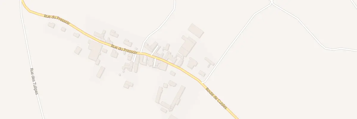 Plan du 13 Rue du Pressoir à Olizy