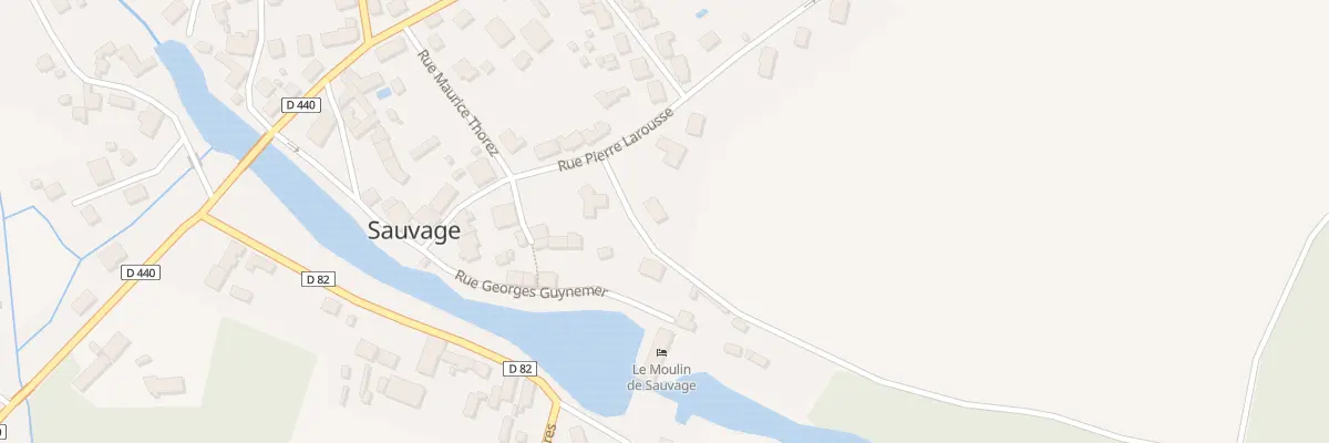 Plan du 7 Rte de Macheret à Saint-Just-Sauvage