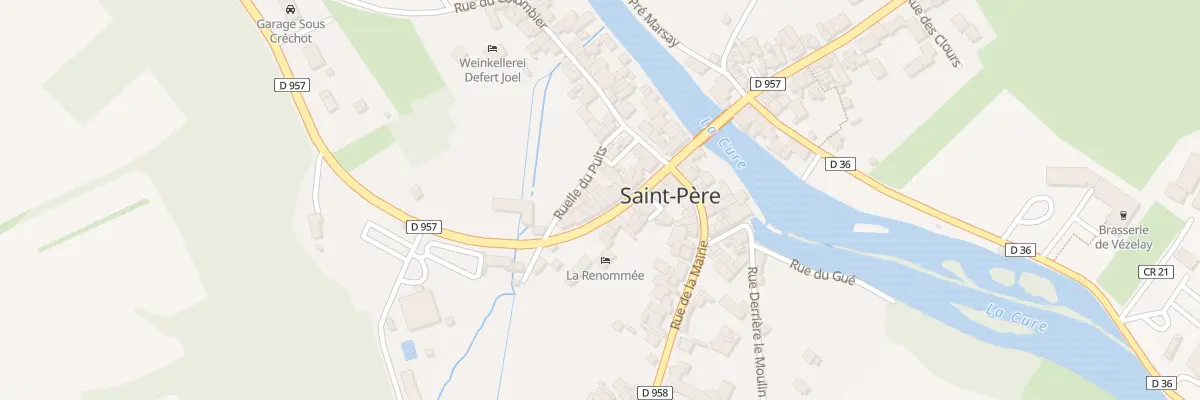 Plan du 16 Gr Grande Rue à Saint-Père