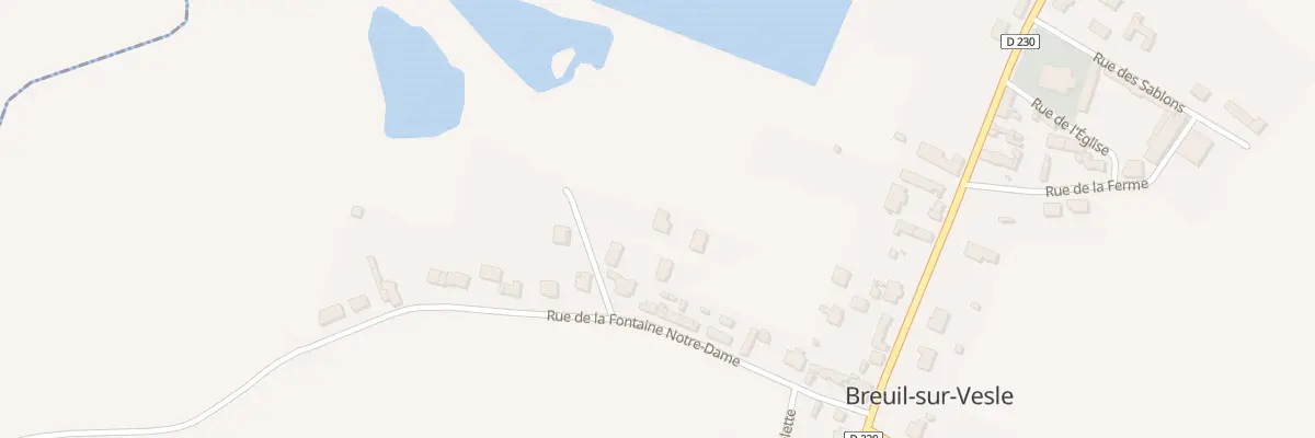 Plan du 8 Che du Routis à Breuil-sur-Vesle