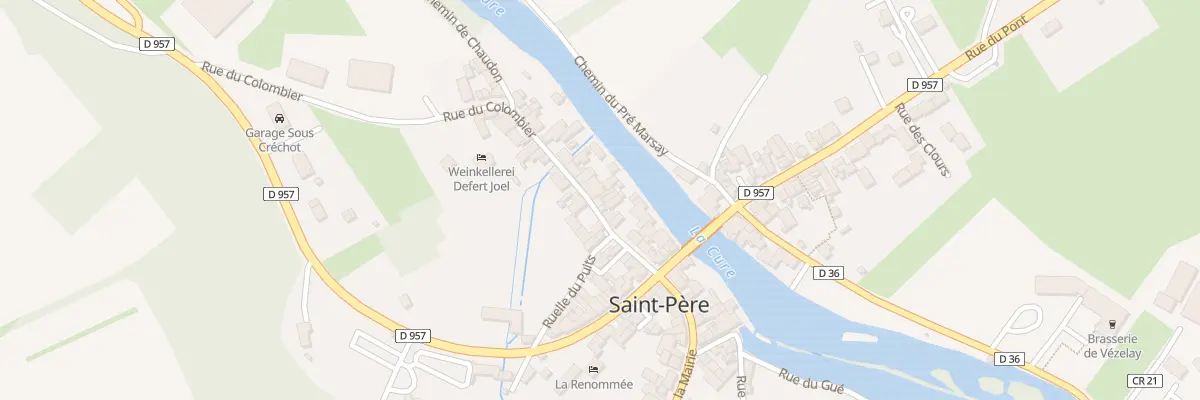 Plan du 14 Rue du Colombier à Saint-Père