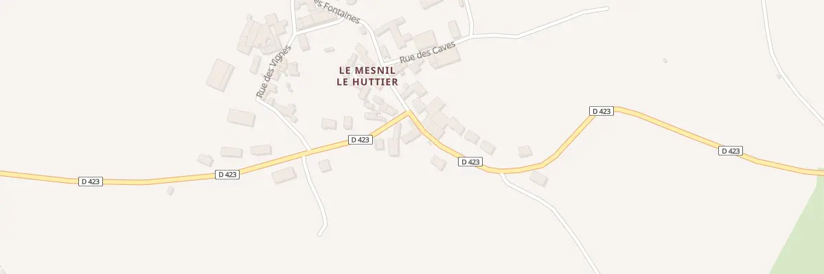 Plan du 7 Rue Saint Vincent à Festigny