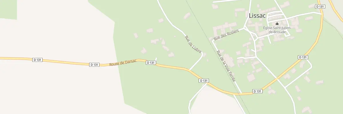 Plan du 1 Rue Lot Cartonnade de Liabre à Lissac