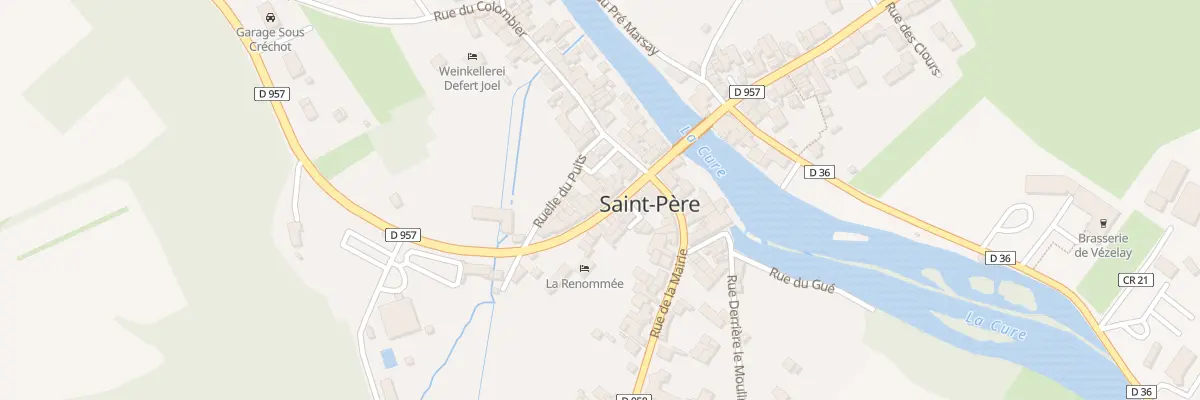 Plan du 10 Gr Grande Rue à Saint-Père