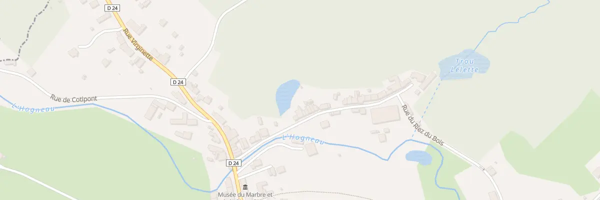 Plan du 13 Rue du Riez du Bois à Bellignies
