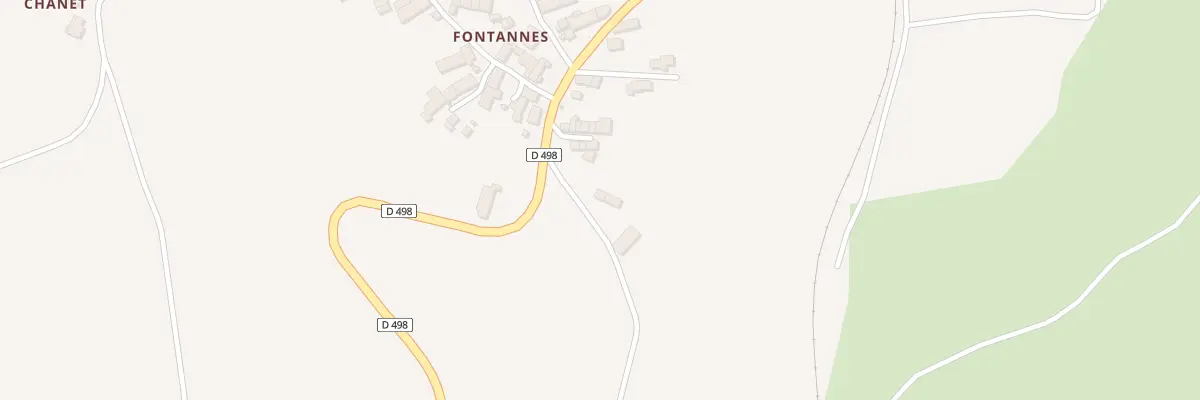 Plan du 5217 Fontannes à Jullianges